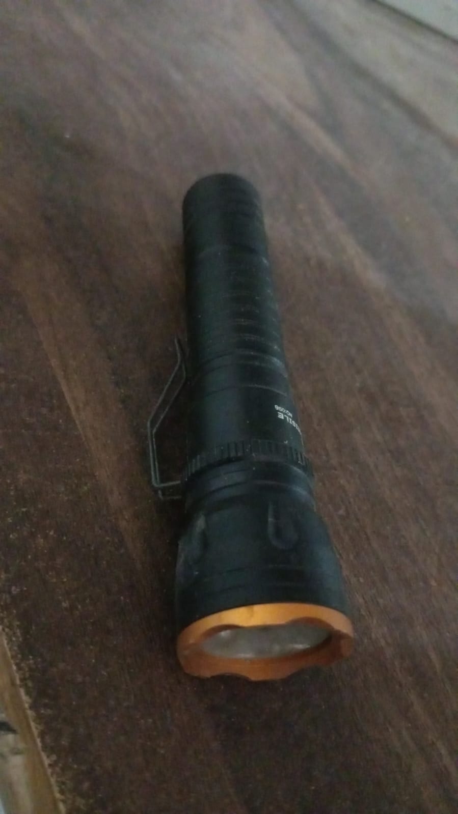 2in1 5 LED With 1 Laser Light Portable Mini Torch / Flashlight LED Powerful High Lumens Pen Light with Clip, Portable Pocket Compact Torch for Emergency A Battery operated (1 Pc / Battery not included)