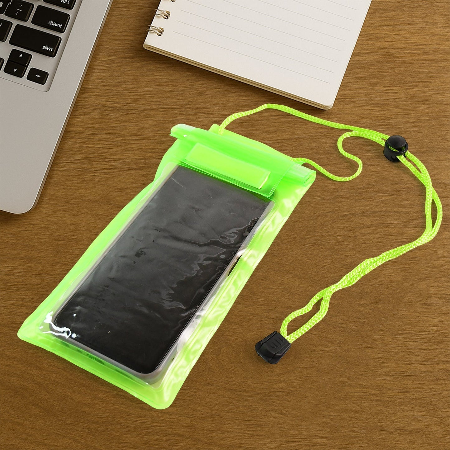 Waterproof Mobile Pouch (6.2 inch , Random Colour)