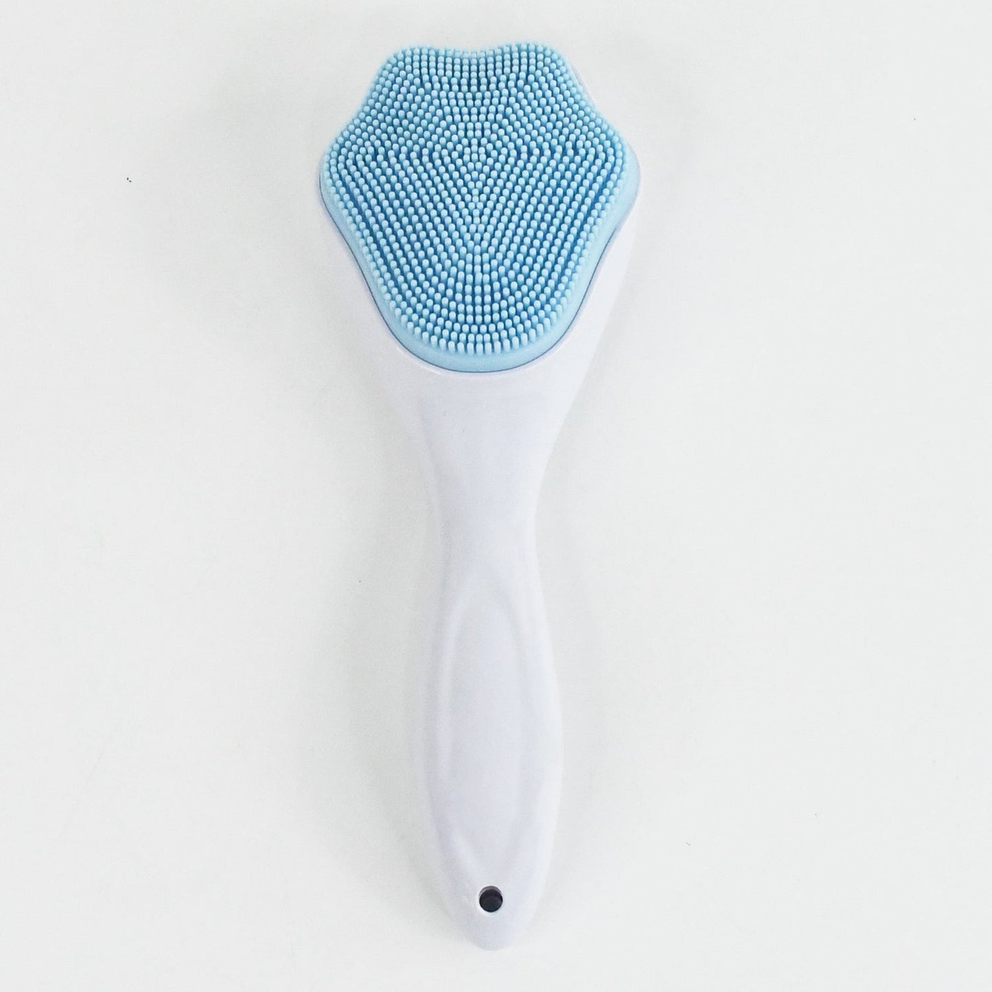 Silicone Face Scrubber Exfoliating Brush, Manual Handheld Facial Cleansing Brush (1 Pc)