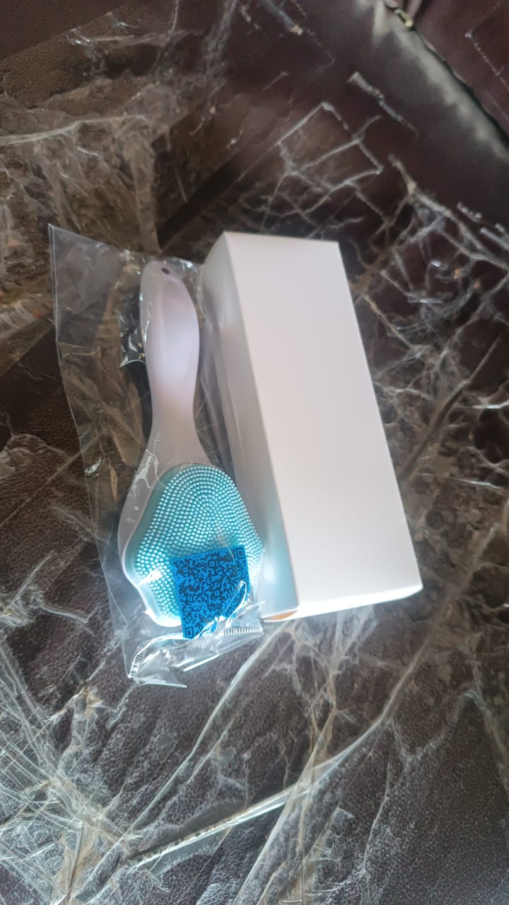 Silicone Face Scrubber Exfoliating Brush, Manual Handheld Facial Cleansing Brush (1 Pc)