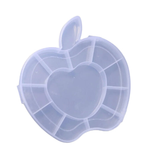 Plastic Apple Shape Jewellery Storage Box (1 Pc)